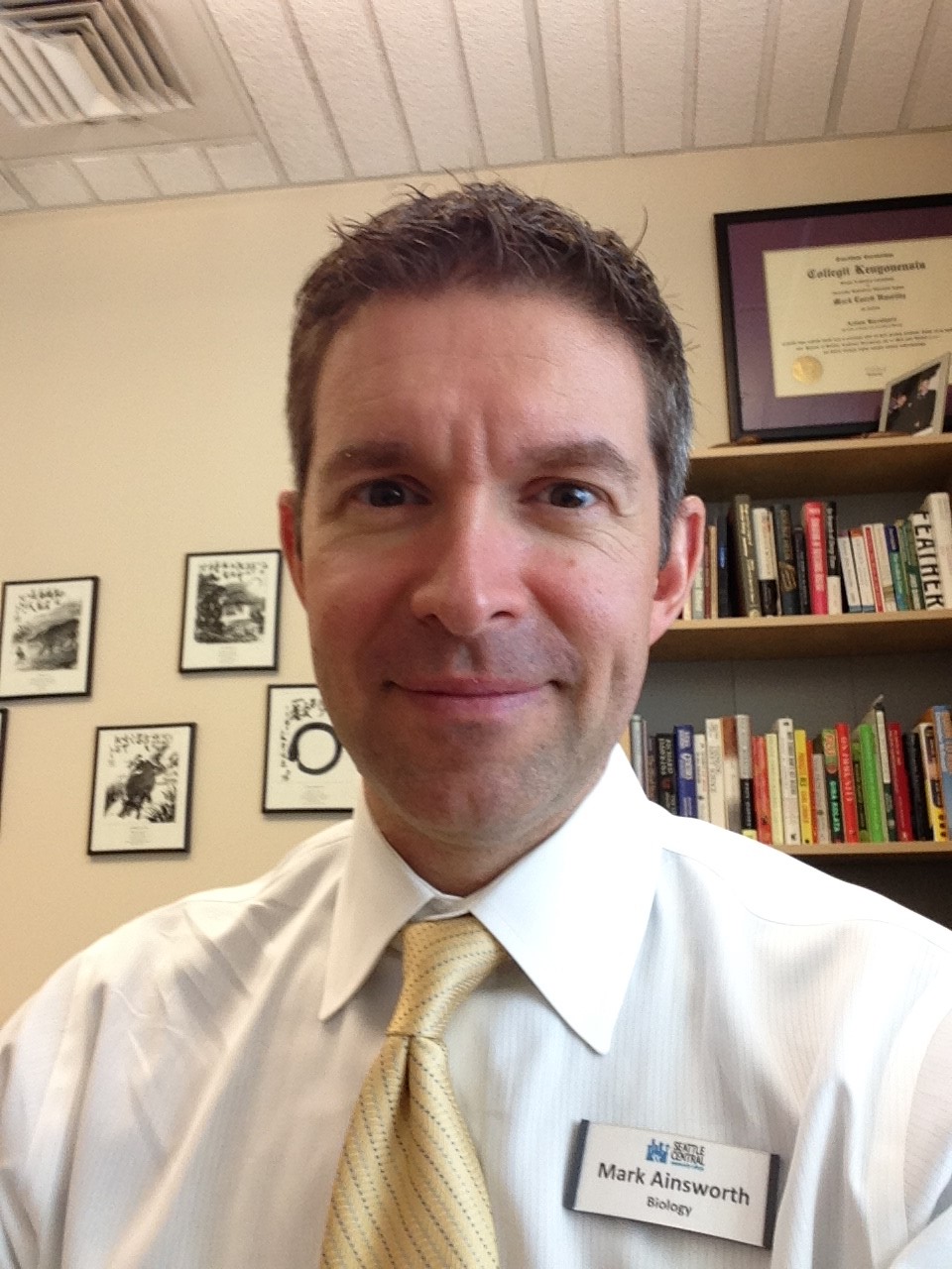 Selfie in my office (2016)