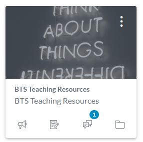 BTS Teaching Resources