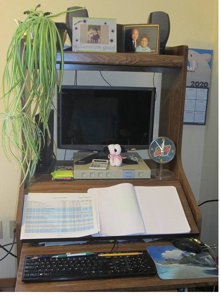 Teresa's desk